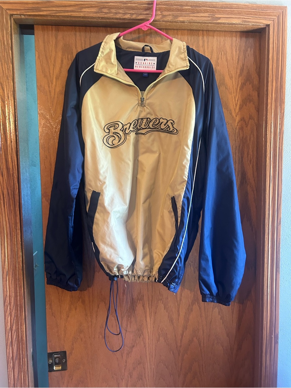 Genuine Merchandise Navy and Gold Team Jacket